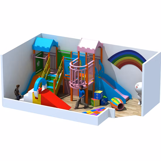 Parque de diversões Brinquedos macios Conjuntos de playground interno para crianças Equipamentos para piscina de bolas grandes Brinquedos infantis