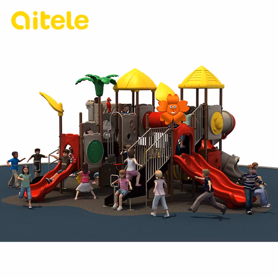 Qitele Novo equipamento de playground comercial ao ar livre para parque de diversões ASTM (KSII-19101)