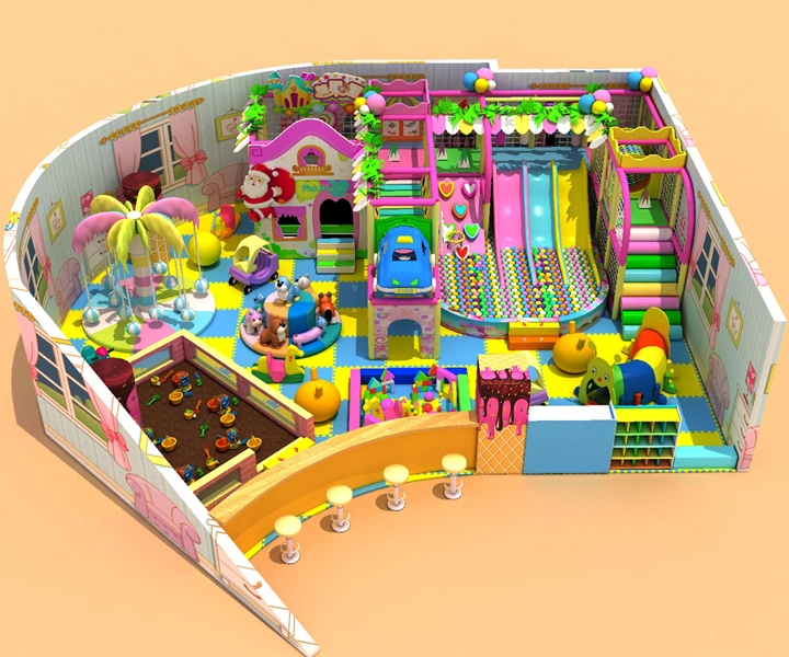 Toddler Soft Naughty Castle Indoor Playground Kids Inside Play Area