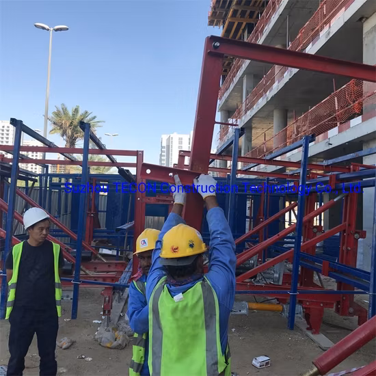 Cofragem Hidráulica Autotrepante Q235 para Parede Núcleo/Eixo Elevador/Ponte