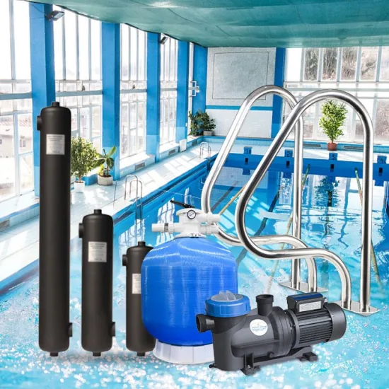 Aquecedor de piscina escada de luz para piscina conjunto completo acessórios para equipamentos de piscina